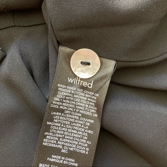 Wilfred New Button-Front Blouse - Picture 7 of 8